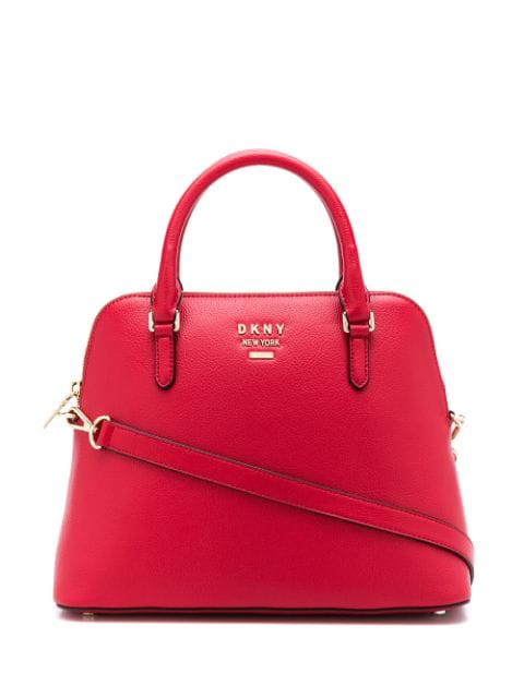 dkny red handbag