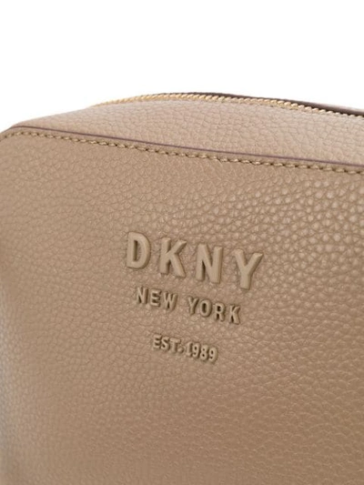 Shop Dkny Noho Camera Bag In Brown