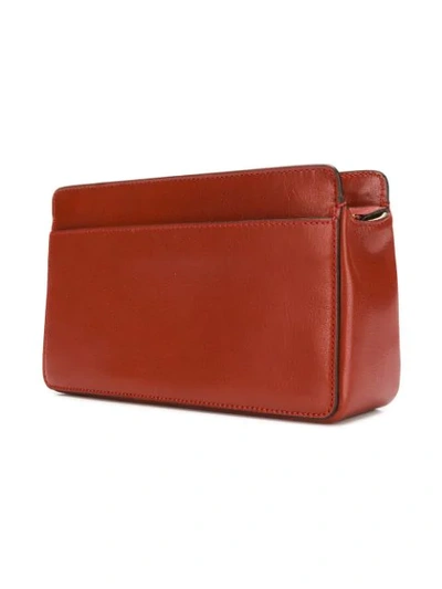 Shop Givenchy Pocket Crossbody Bag - Brown