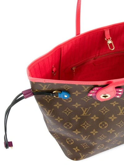 Pre-owned Louis Vuitton Neverfull Mm Tote Bag In Brown, Pink, Etc