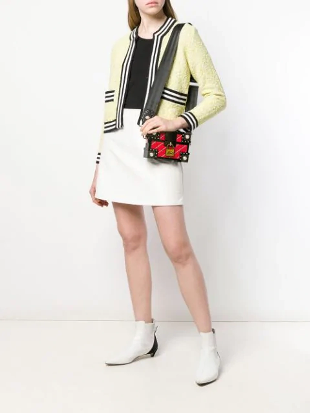 Karl Lagerfeld Karl Treasure Box Minaudiere Bag In Red ModeSens