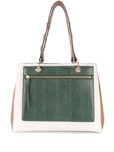 Shop Tila March Anabelle Tote Bag In White