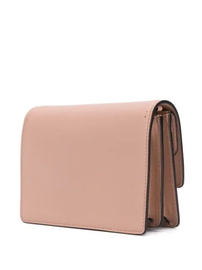 Shop Valentino Small Vring Cross-body Bag In Neutrals