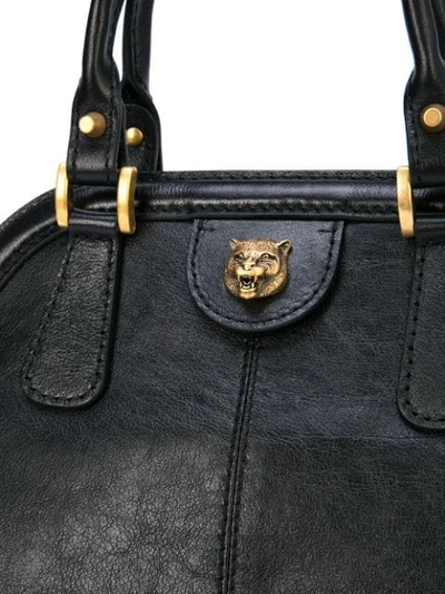 Shop Gucci Re(belle) Medium Top Handle Bag In Black