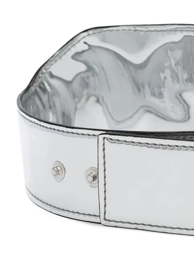 Shop Off-white Hosentasche Mit Pfeil-print - Silber In Silver