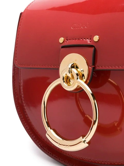 Shop Chloé Shoulder Mini Bag In Red