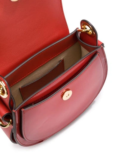 Shop Chloé Shoulder Mini Bag In Red