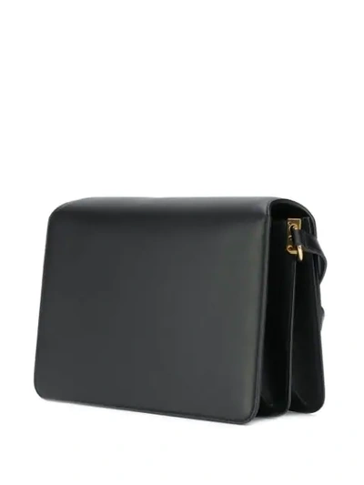 SALVATORE FERRAGAMO CLASSIC FLAP BAG - 黑色