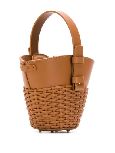Nico Giani Nelia Mini Bucket Bag In Brown | ModeSens