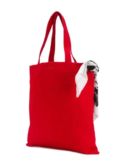 Shop Calvin Klein 205w39nyc X Andy Warhol Foundation Tote In Red