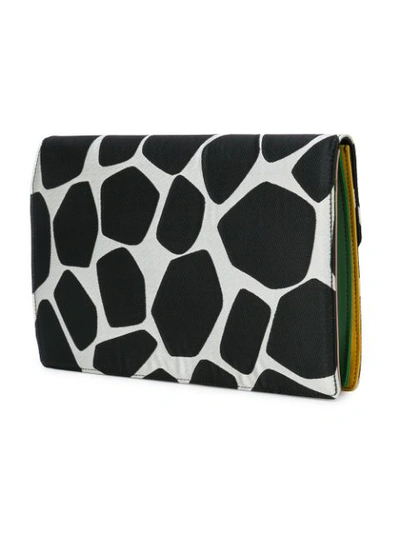 Shop Sara Battaglia Giraffe Clutch - Black