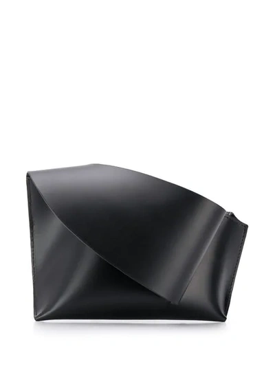Shop Venczel Reiera Clutch Bag In Black