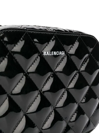 Shop Balenciaga Ville Xs Camera Bag In Black