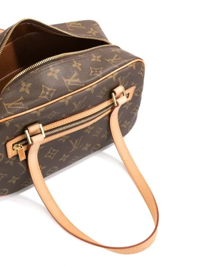 Pre-owned Louis Vuitton Cite Mm Shoulder Bag In Brown