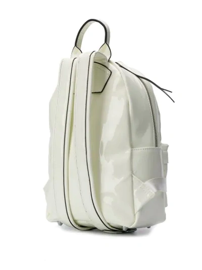 Shop Chiara Ferragni Flirting Backpack In Bianco/white