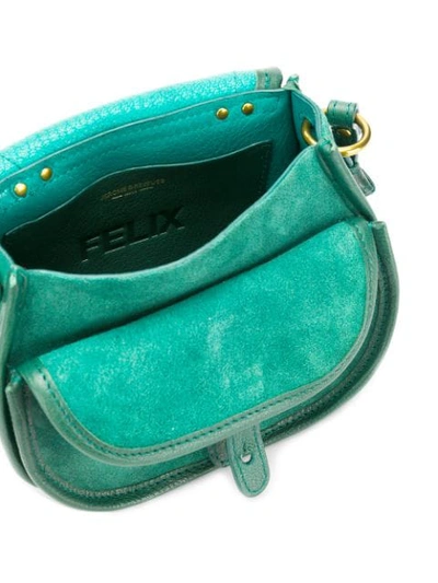 Shop Jérôme Dreyfuss Félix Crossbody Bag - Green