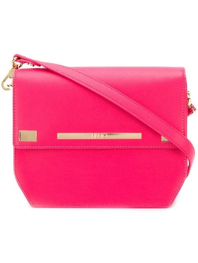 Shop Liu •jo Annia Crossbody Bag In Pink