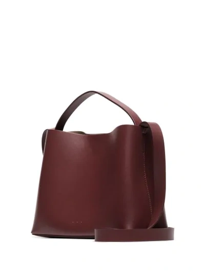 Shop Aesther Ekme Mini Sac Shoulder Bag In Brown