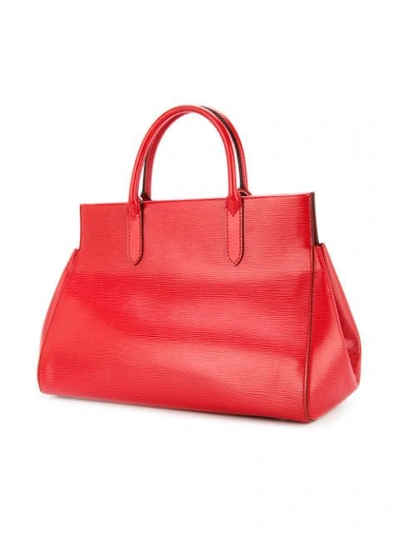 Shop Pre-owned Louis Vuitton Marly Mm 2way Tote - Red