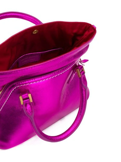 Shop Maison Margiela Chain Strap Shoulder Bag In Pink