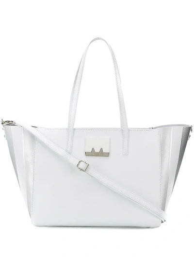 Shop Marc Ellis Viviana Tote Bag In White