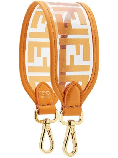 Shop Fendi Mini 'strap You' Schulterriemen In Orange