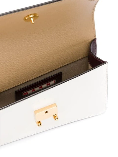 Shop Marni Trunk Crossbody Bag In Z244m Beige