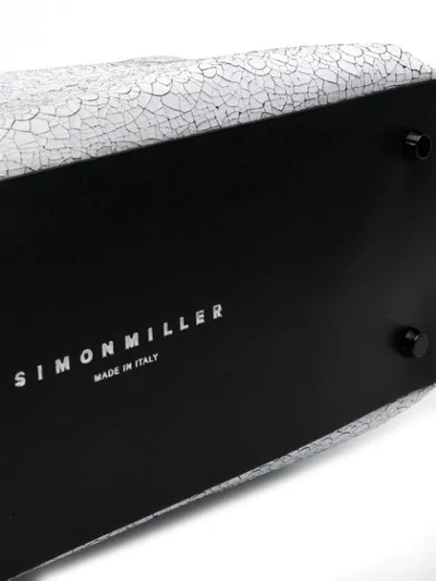 Shop Simon Miller White Logo Clutch Bag