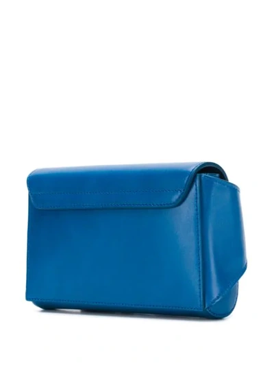 Shop Chloé C Logo Belt Bag In Blue
