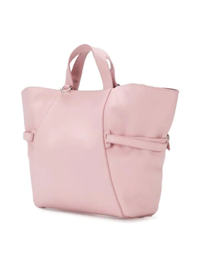 Shop Orciani Lotus Tote In Pink