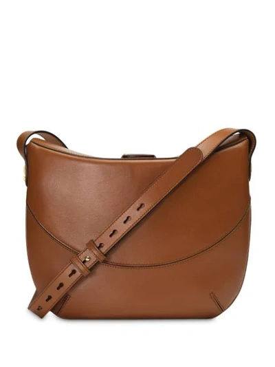 Shop Gucci Arli Medium Shoulder Bag In Brown