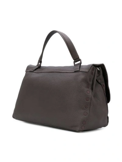 Shop Zanellato Tote Bag In Brown