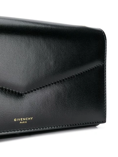 Shop Givenchy Envelope Clutch In Black