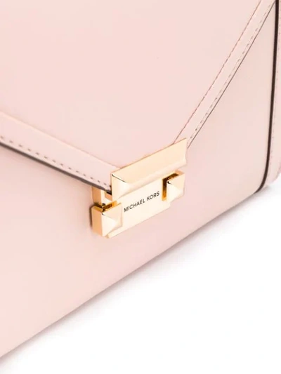 Shop Michael Michael Kors Whitney Shoulder Bag In Pink