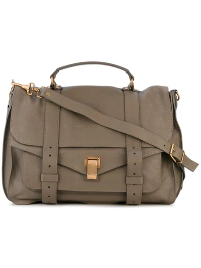 Shop Proenza Schouler Ps1 Large In Neutrals