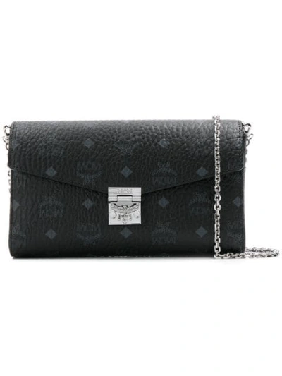 Shop Mcm Millie Crossbody Bag In Black