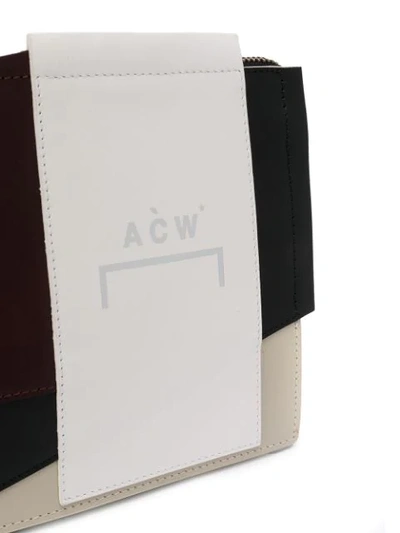 A-COLD-WALL* COLOUR BLOCK CROSSBODY BAG - 大地色