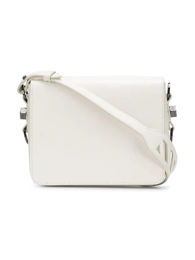Shop Off-white Binder Clip Bag In White