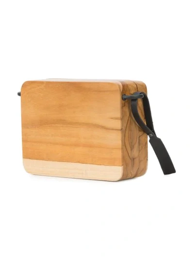 Shop Osklen X Tarsila Collection Crossbody Bag - Brown