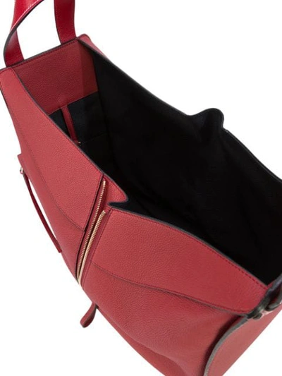 Shop Loewe Hammock Bag In Red