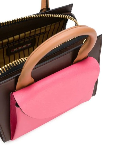 Shop Marni Law Small Handbag - Pink