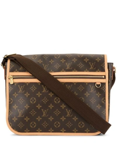 Pre-owned Louis Vuitton Messenger Bosphore Gm Shoulder Bag In Brown