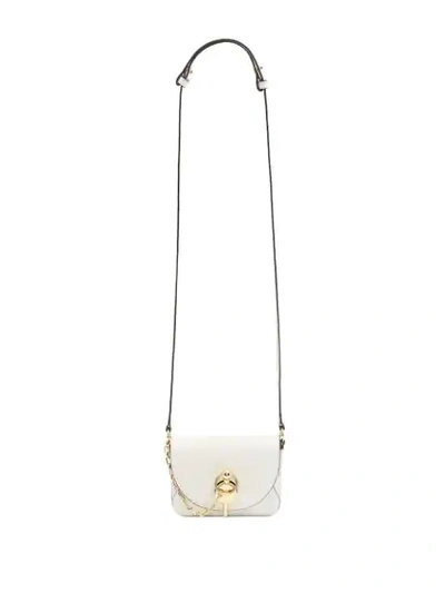 Shop Jw Anderson Nano Keyts Bag In White