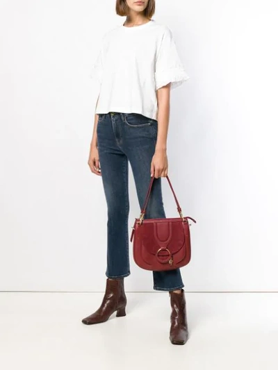 Shop See By Chloé Hana Small Shoulder Bag In Red
