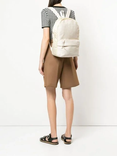 Shop Cabas N34 Backpack In White