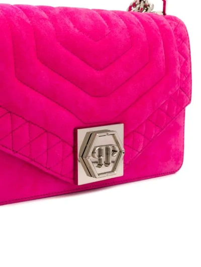 Shop Philipp Plein Original Shoulder Bag In Pink