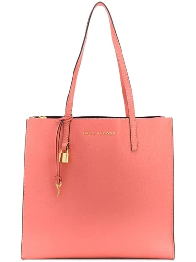 Shop Marc Jacobs The Grind Tote In Pink
