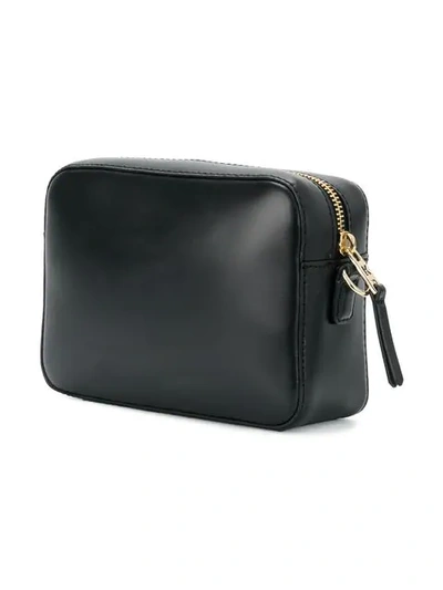 Shop Karl Lagerfeld Signature Camera Bag In Black