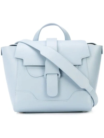 Shop Senreve Mini Maestra Backpack In Blue