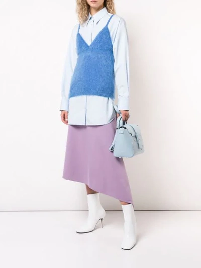 Shop Senreve Mini Maestra Backpack In Blue